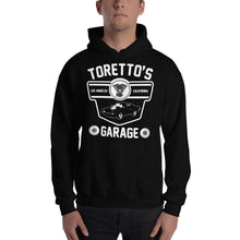 Load image into Gallery viewer, Torettos Garage Hooded Sweatshirt Inspired by Fast and Furious