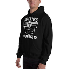 Load image into Gallery viewer, Torettos Garage Hooded Sweatshirt Inspired by Fast and Furious