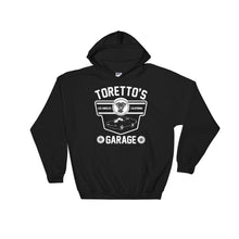 Load image into Gallery viewer, Torettos Garage Hooded Sweatshirt Inspired by Fast and Furious